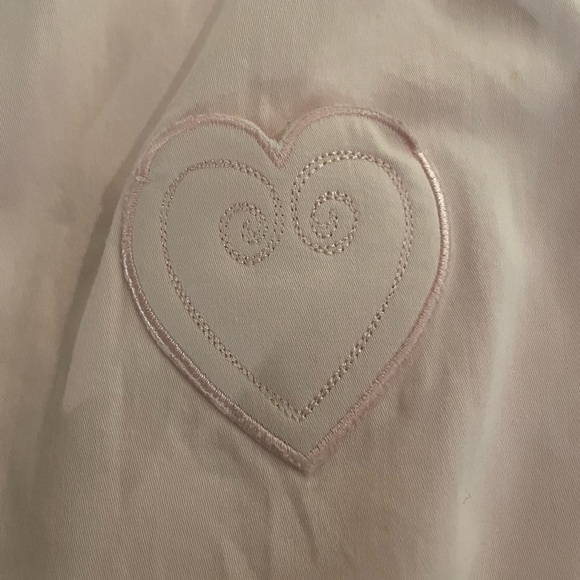 Minibasix Baby Girls 9M Pink One Piece/Romper Heart Details, Softest Cotton - Picture 4 of 7